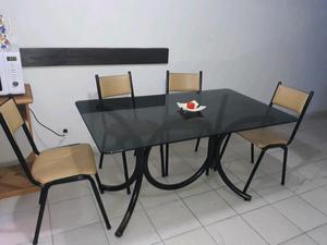 Mesa + 6 sillas juego de comedor