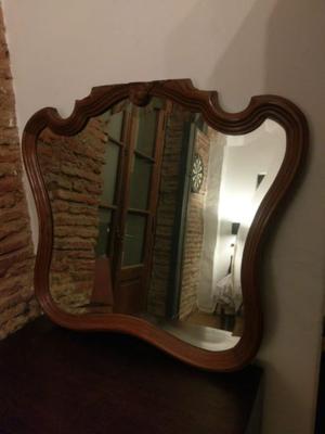 Oferta por mudanza!!! Espejo de cedro estilo colonial