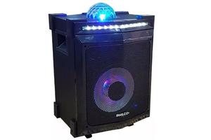 Parlante Portatil Philco Dj85bt Bola Led Luces Dj