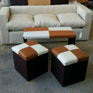 Sillón Cubo Triple