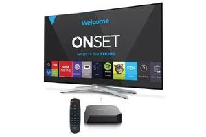 Smart Tv Box Onset Con Remoto 4k Netflix