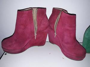 Botas de gamuza