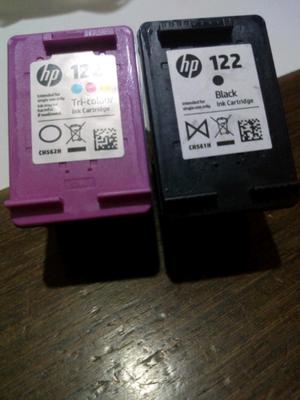 Cartuchos de tinta HP 122 originales sin uso