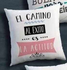 Almohadones Personalizados 25x25 Cm X Mayor Frases Souvenirs