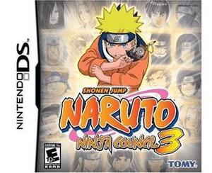 Naruto: Ninja Council 3 - Nintendo Ds. Nuevo Y Sellado