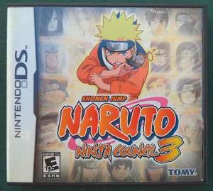 Naruto Ninja Council 3 - Original Nintendo Ds Completo - Rat