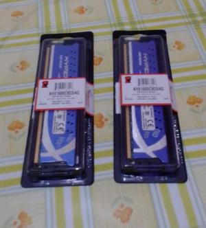 Ram Kingston 2x4gb ddr mhz - City bell