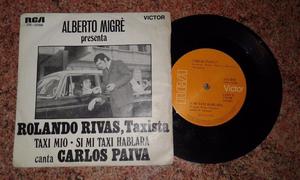 Vinilo Rolando Rivas Taxista