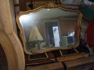 antiguo espejo estilo frances