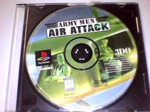 Army Men Air Attack - Ps1 Original Disco Negro