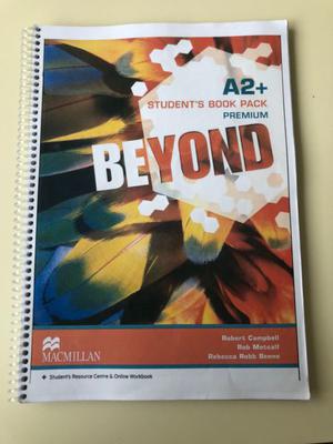 Beyond student‘s book pack premium A2+. FOTOCOPIA