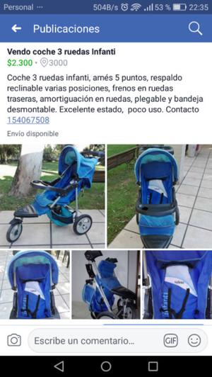 Cochesito bebé infanti