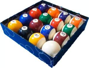 Juego De Bolas De Pool Medida Profesional 57mm En Caja Nuevo