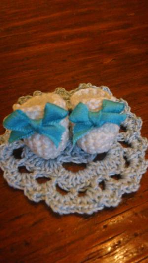Souvenir escarpines crochet
