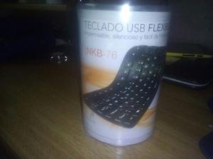 Vendo teclado flexible USB