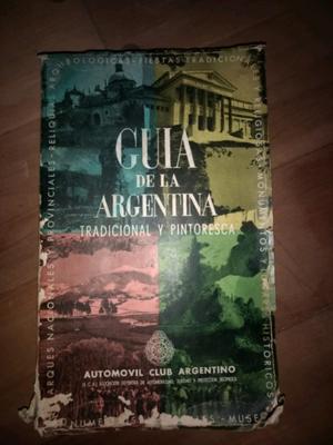 Antiguo libro del AUTOMÓVIL CLUB ARGENTINO, una reliquia!