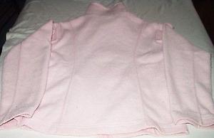 Campera Polar Talle S Color Rosa Bebe 200$