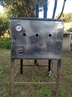 Freidora industrial de 2 canastos