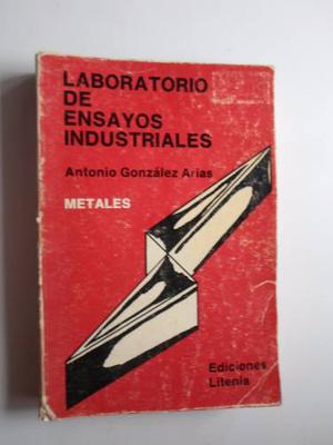 Libro Laboratorio De Ensayos Industriales