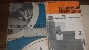 Tecnología Mecánica 2 Libros Y Apéndice Thomas Nigar