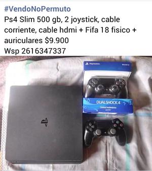 Vendo Ps4 Slim No permuto