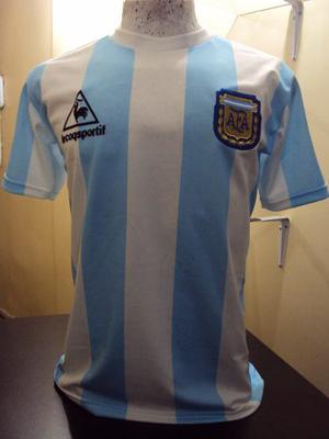 Camiseta Argentina Afa  Titular 10 Maradona Le Coq