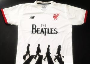 Camiseta De Liverpool The Beatles Homenaje Abbey Road 
