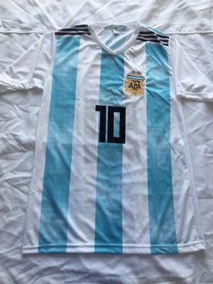 Camiseta Seleccion Argentina Messi Mundial Rusia  Adulto