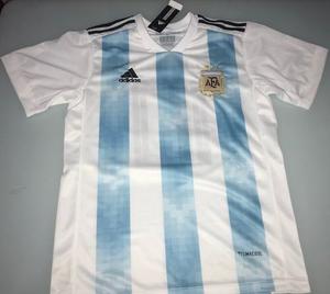 Camiseta Titular Seleccion Argentina Nvo Modelo Russia 