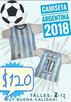 Camisetas De Argentina Mundial Infantil