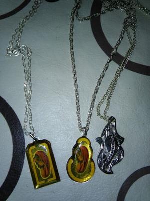 DIJES CON CADENA VIRGEN NIÑA SIN USO