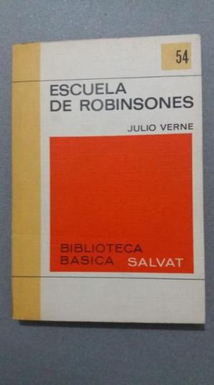 Escuela De Robinsones Julio Verne Biblioteca Salvat