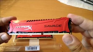 Kingston Hyperx Savage16gb Red Kit (2x8gb) mhz Ddr3
