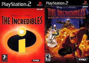 Los Increibles Ps2 Coleccion Playstation 2 (2 Discos) Ps2