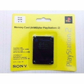 Memory Card Ps2 64 Mb 100% Original Nueva En Blister Sellado