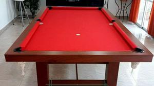 Mesas multifunción Pool comedor y pin Pong