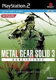 Metal Gear 3 Subsistence Ps2 Sony Playstation 2 (2 Discos)