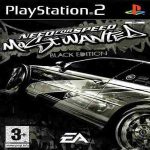 Need For Speed Most Wanted Black Edition Ps2 Playstation 2