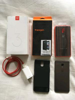 OnePlus 3T 64Gb completo en caja com accesorios