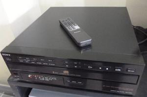 Sony Cd Player Cdp C312m - 5 Discos Con Control - Impecable