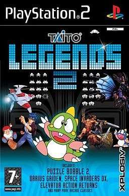 Taito Legend 2 Sony Playstation 2 Los Mejores Clasicos Arcad