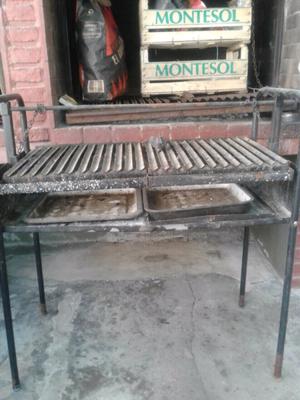 Vendo parrilla trasladable