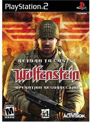 Wolfestein Ps2 Sony Playstation 2