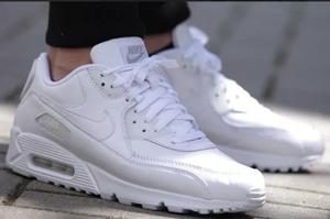 Zapatillas NIKE AIR MAX 90 de cuero Hombre