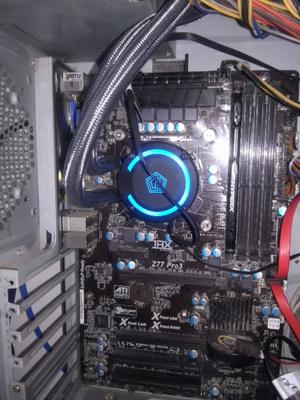 combo gamer core i5 auraflow waterooling wester black 1 tera