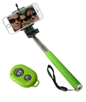 Bastón Selfie Stick + Control Remoto Bluetooth Shutter