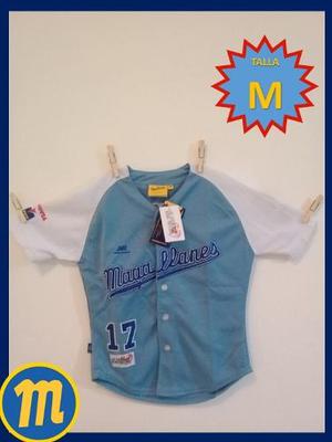 Camisa Entallada De Béisbol - Magallanes - Femenina