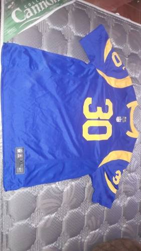 Jersey Nfl Los Angeles Rams Throwback #30, Talle Xl Azul