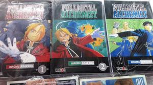 Mangas de Fullmetal Alchemist y Sao