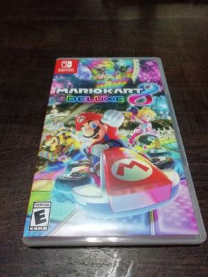 Mario Kart 8 Deluxe Switch - Original - Casi sin uso